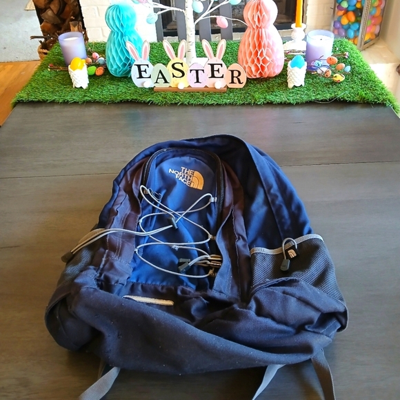 The North Face Jester Navy Backpack - Picture 1 of 9